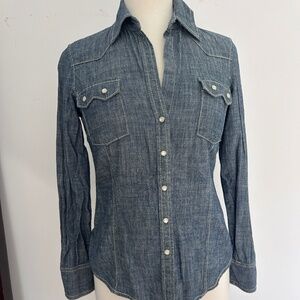 Denim shirt